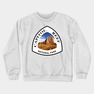 Capitol Reef National Park shield Crewneck Sweatshirt